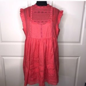 Free People Nobody Like You Embroidered Dress